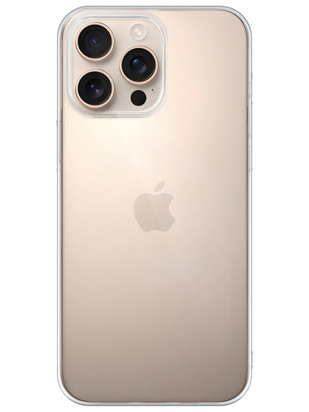 iPhone 16 Pro Max Crystal Clear Anti-Yellow Transparent Case | Slim Protective Back Cover