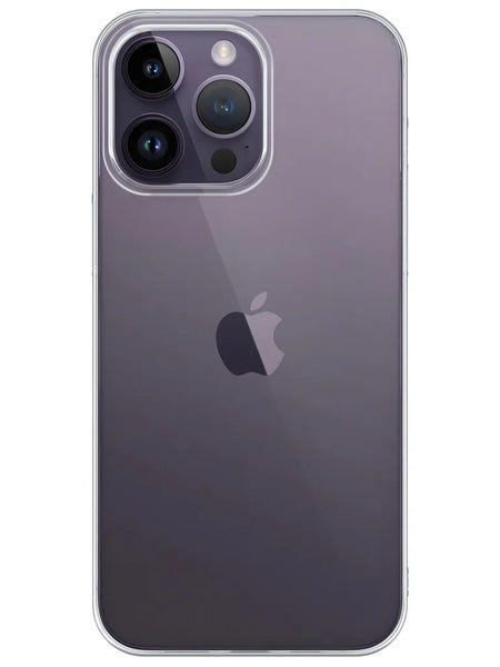 iPhone 14 Pro Crystal Clear Anti-Yellow Transparent Case | Slim Protective Back Cover