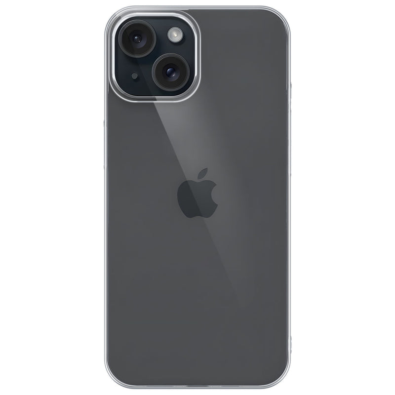 iPhone 15 Plus Crystal Clear Anti-Yellow Transparent Case | Slim Protective Back Cover