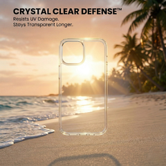 iPhone 14 Crystal Clear Anti-Yellow Transparent Case | Slim Protective Back Cover