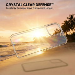 iPhone 11 Pro Crystal Clear Anti-Yellow Transparent Case | Slim Protective Back Cover