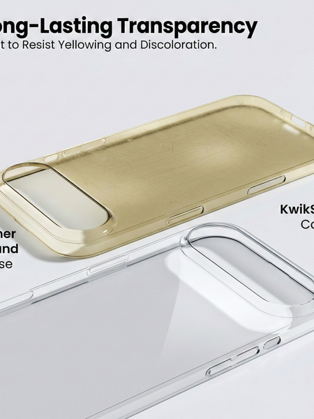 iPhone 17 Air Crystal Clear Anti-Yellow Transparent Case | Slim Protective Back Cover
