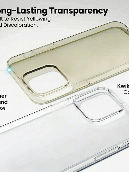 iPhone 11 Pro Crystal Clear Anti-Yellow Transparent Case | Slim Protective Back Cover