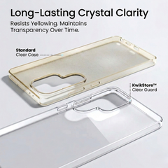 Samsung Galaxy S26 Ultra Crystal Clear Anti-Yellow Transparent Case | Slim Protective Back Cover