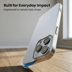 iPhone 13 Pro Crystal Clear Anti-Yellow Transparent Case | Slim Protective Back Cover