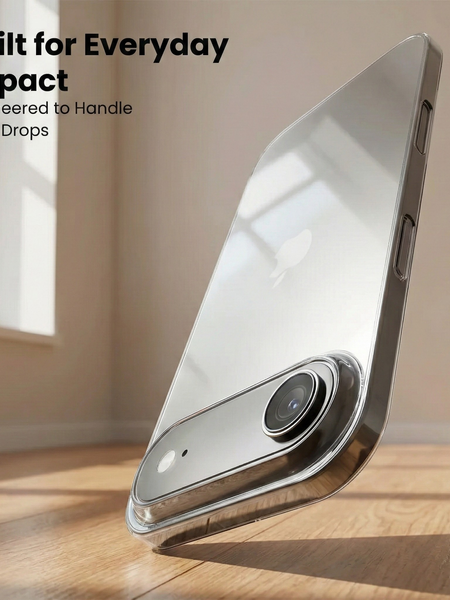 iPhone 17 Air Crystal Clear Anti-Yellow Transparent Case | Slim Protective Back Cover