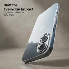 iPhone 17 Crystal Clear Anti-Yellow Transparent Case | Slim Protective Back Cover