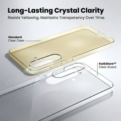 Samsung Galaxy S24 FE Crystal Clear Anti-Yellow Transparent Case | Slim Protective Back Cover
