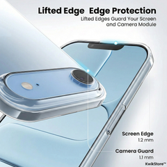 iPhone 17 Air Crystal Clear Anti-Yellow Transparent Case | Slim Protective Back Cover