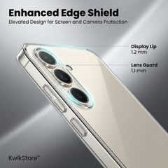 Samsung Galaxy S24 FE Crystal Clear Anti-Yellow Transparent Case | Slim Protective Back Cover