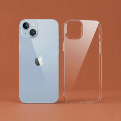 iPhone 14 Crystal Clear Anti-Yellow Transparent Case | Slim Protective Back Cover