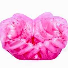 Pink Epoxy Resin Hand Bowl Decorative Resin Art 6