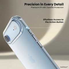 iPhone 17 Air Crystal Clear Anti-Yellow Transparent Case | Slim Protective Back Cover