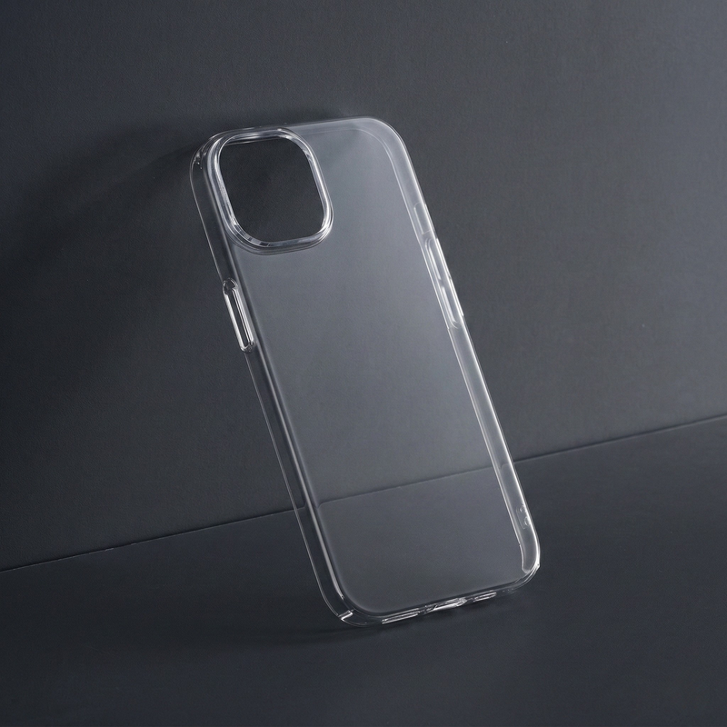 iPhone 15 Plus Crystal Clear Anti-Yellow Transparent Case | Slim Protective Back Cover