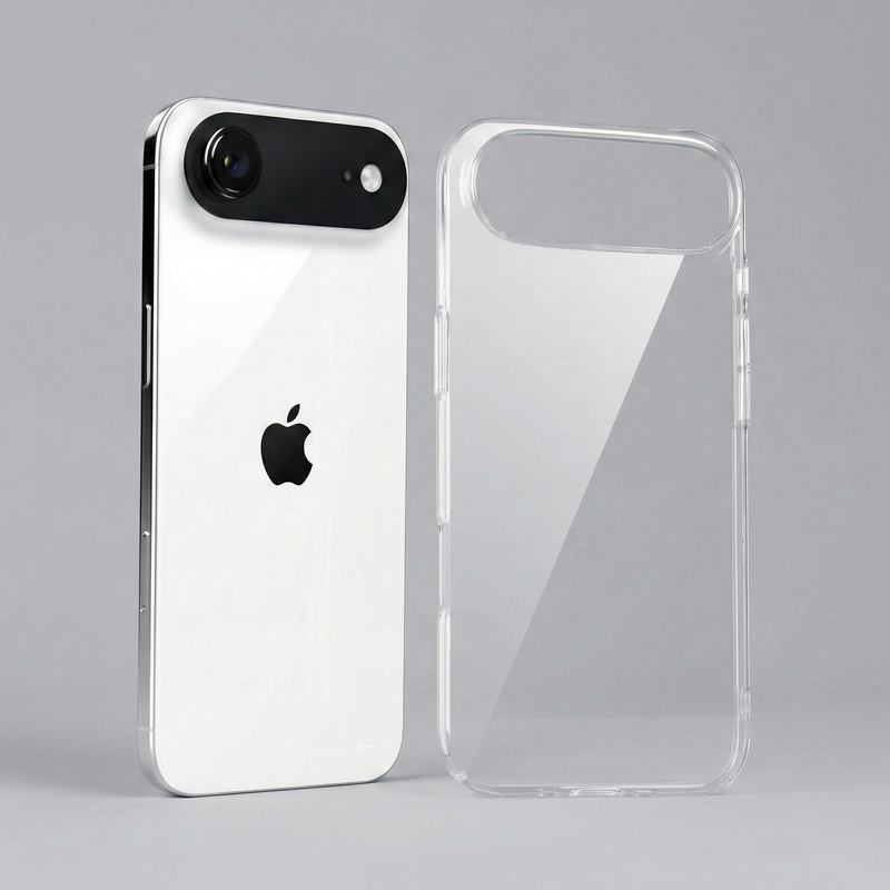 iPhone 17 Air Crystal Clear Anti-Yellow Transparent Case | Slim Protective Back Cover