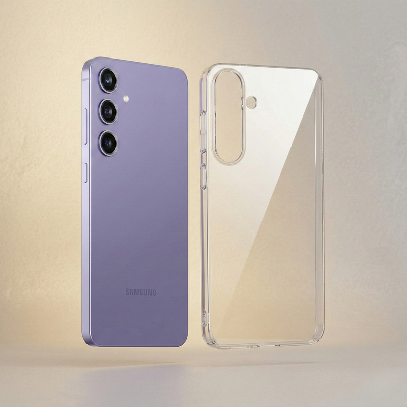 Samsung Galaxy S25 Crystal Clear Anti-Yellow Transparent Case | Slim Protective Back Cover