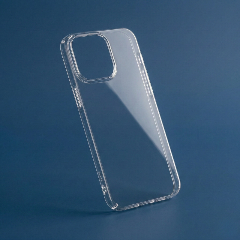 iPhone 15 Pro Max Crystal Clear Anti-Yellow Transparent Case | Slim Protective Back Cover