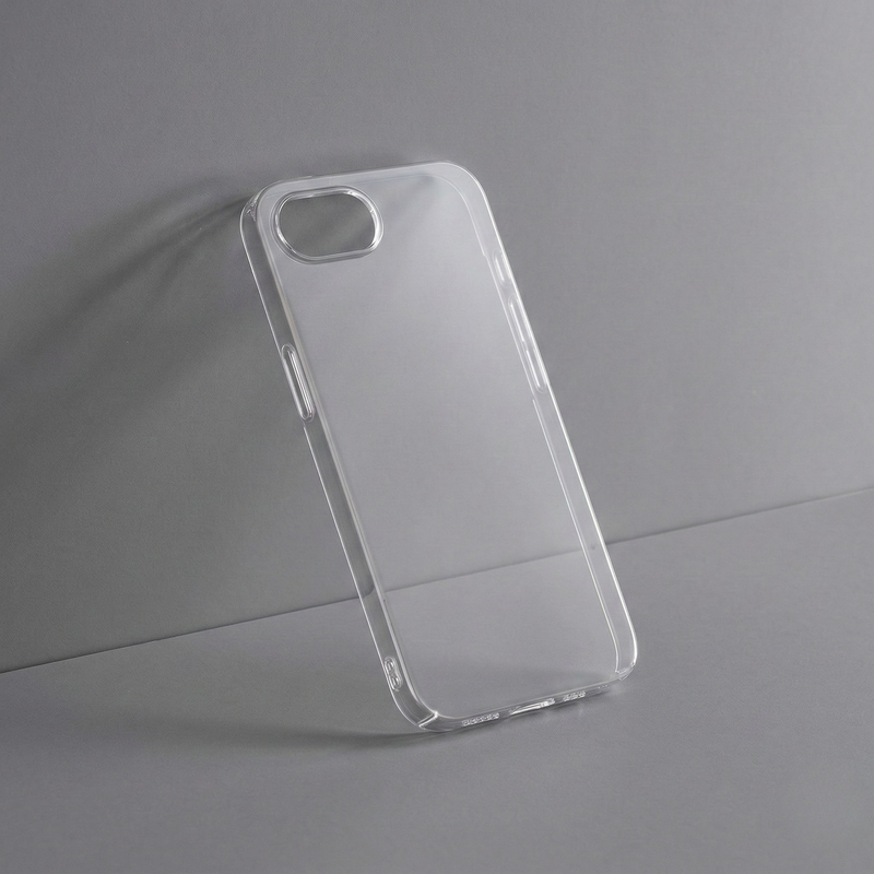 iPhone 16e Crystal Clear Anti-Yellow Transparent Case | Slim Protective Back Cover