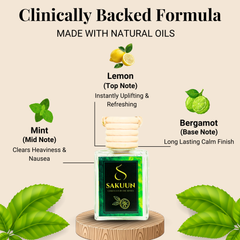 Calm – The Anti-Nausea Aromatherapy For Mind, Body & Motion Relief