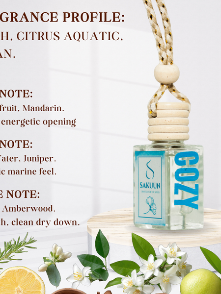 Cozy | The Essence of Effortless Freshness – Bright. Airy. Comforting. Aromatherapy