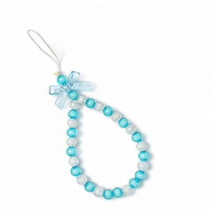 Beaded Phone Charm Wrist Strap | Decorative Mobile Pendant Lanyard