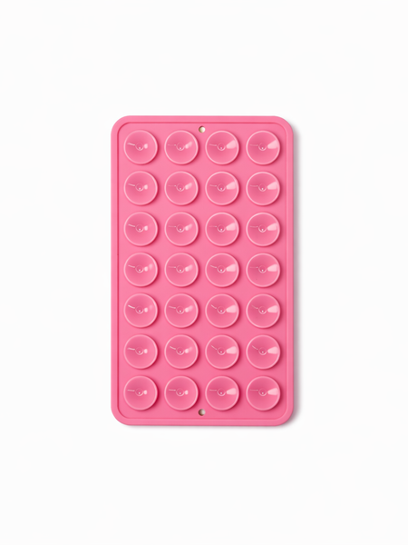 Universal Anti-Slip Suction Phone Holder Pad | Multi-Surface Mobile Grip Stand