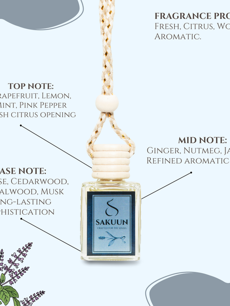 Vibe | The Essence of Modern Luxury Car Perfume - Fresh. Bold. Magnetic. Aromatherapy