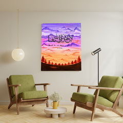Do Not Be Sad, Allah Is With Us, Islamic Calligraphy Canvas (10x12